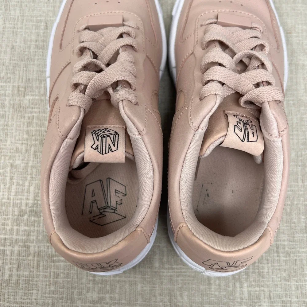 Nike Air Force 1 Pixel Particle Beige Pink CK6649-200 Womens Sneakers‎ Size 6